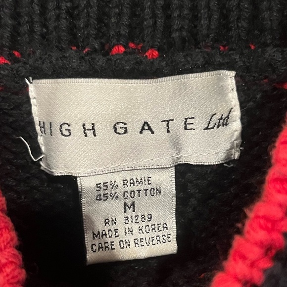 Vintage ugly Christmas sweater women’s size medium - Picture 5 of 6